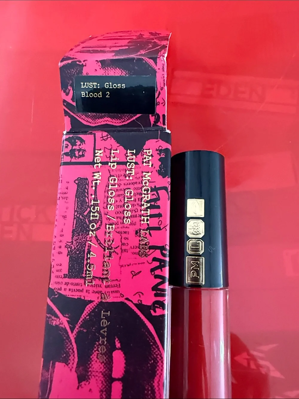 Pat McGrath Lust Gloss Blood 2 - Vibrant Red Gloss